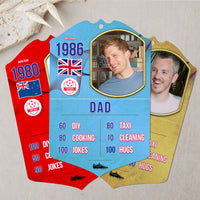 Personalised Father's Day Football Card