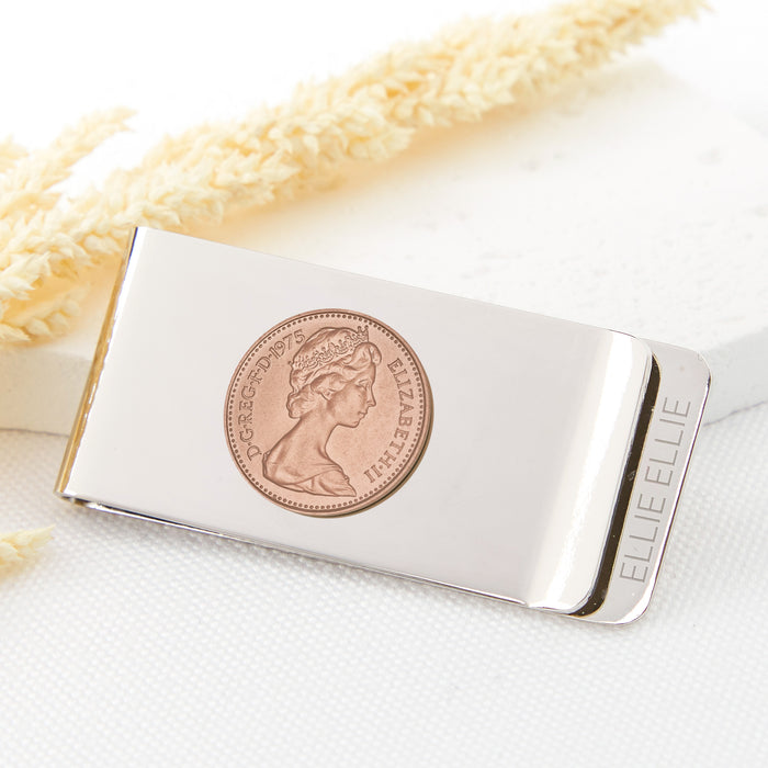 Lucky Penny Coin Money Clip 1971 To 2008