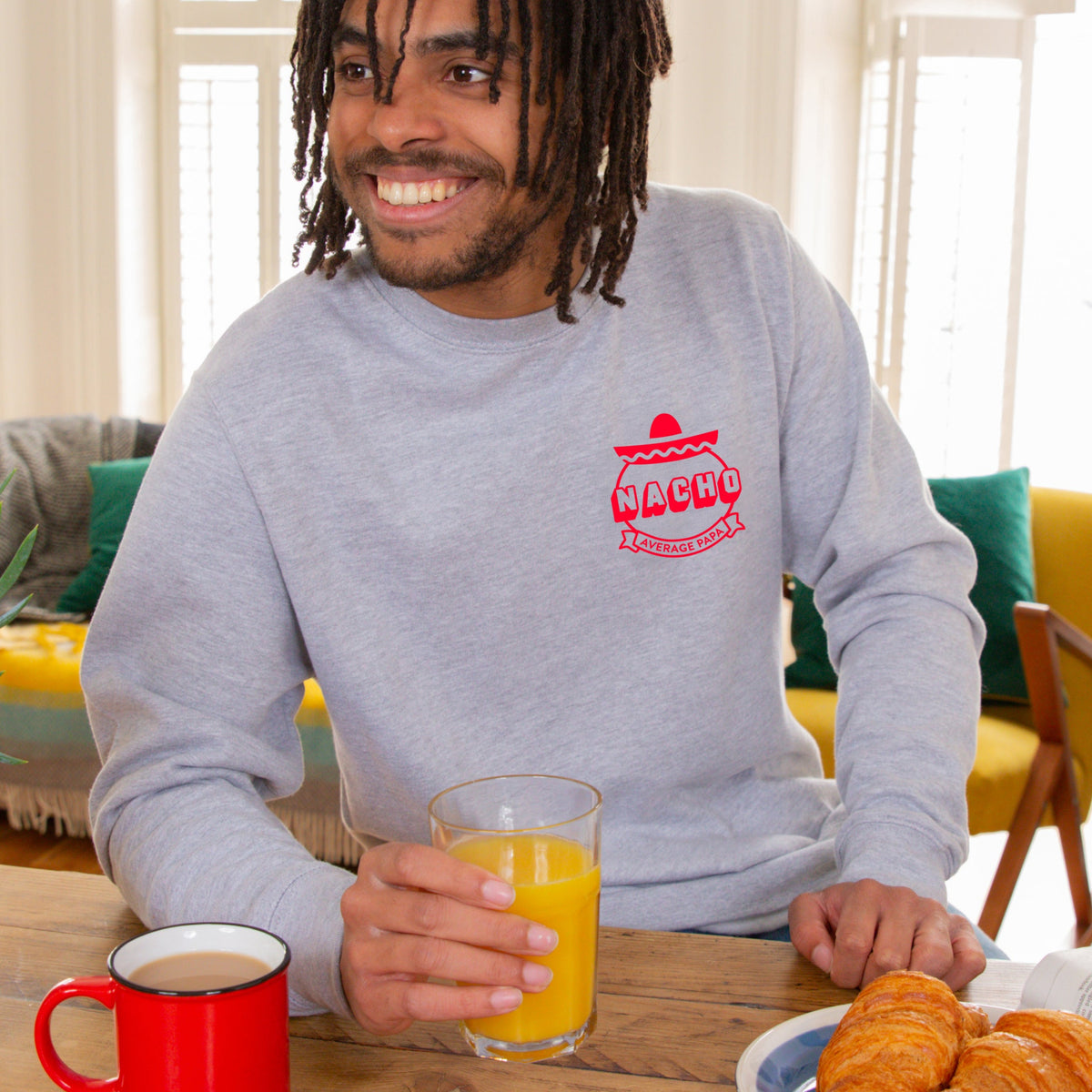 Nacho Average Papa' Men's Sweatshirt