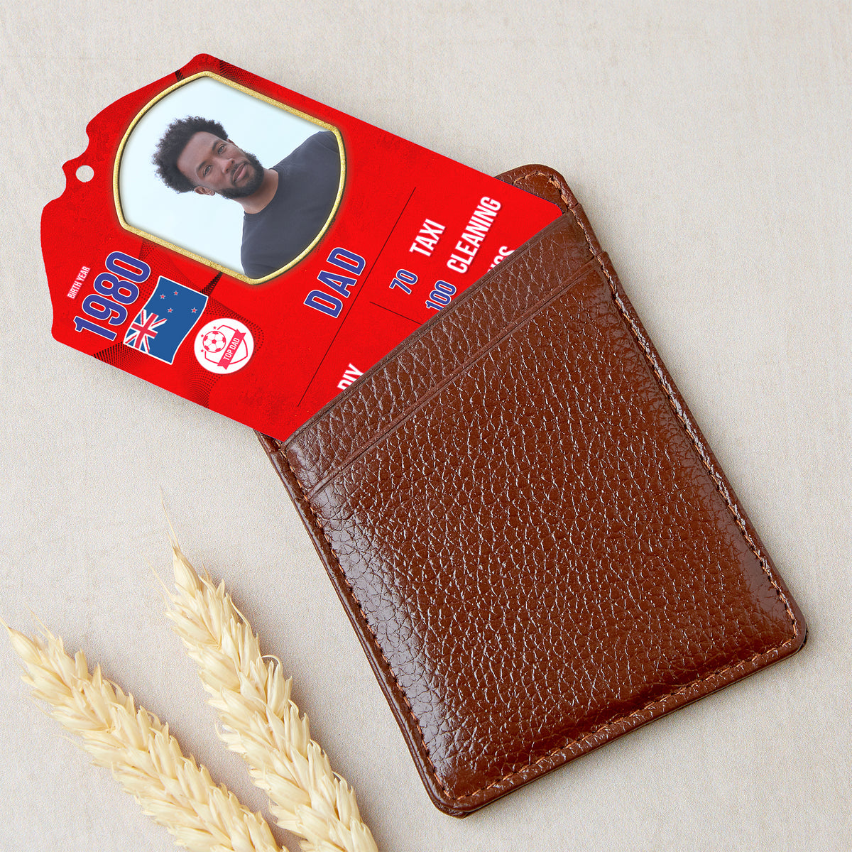 Personalised Father's Day Football Card