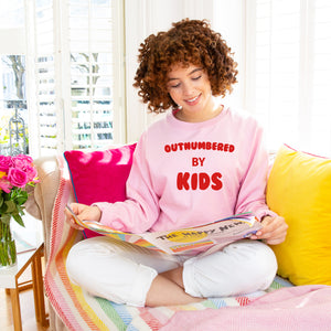 Outnumbered By Kids Sweatshirt Jumper
