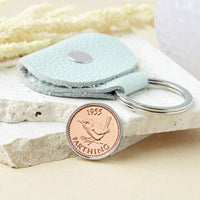 70th Birthday 1955 Farthing Coin Golf Marker