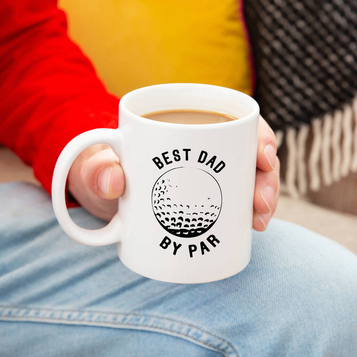 Best Dad By Par Father's Day Golf Mug