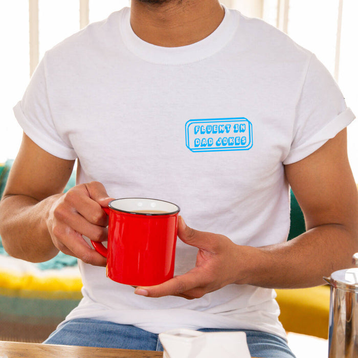 Fluent In Dad Jokes' Men's T-Shirt