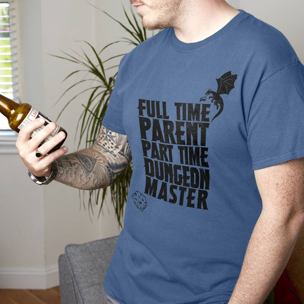 Part Time Dungeon Master Gamer T Shirt – Ellie Ellie