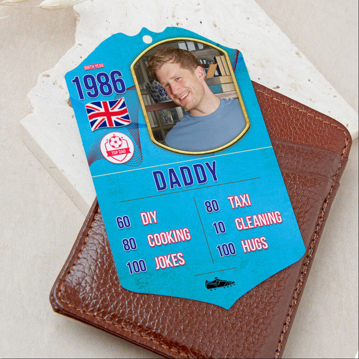 Personalised Father's Day Football Card