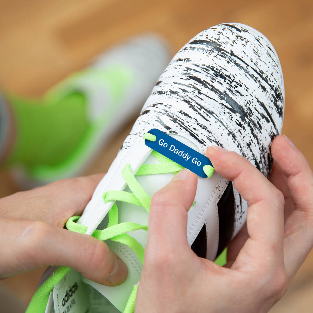 Personalised Running Acrylic Shoe Tags