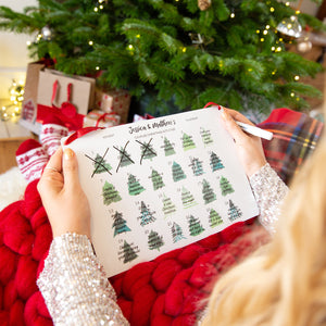 Personalised Couples Reusable Activity Advent Calendar