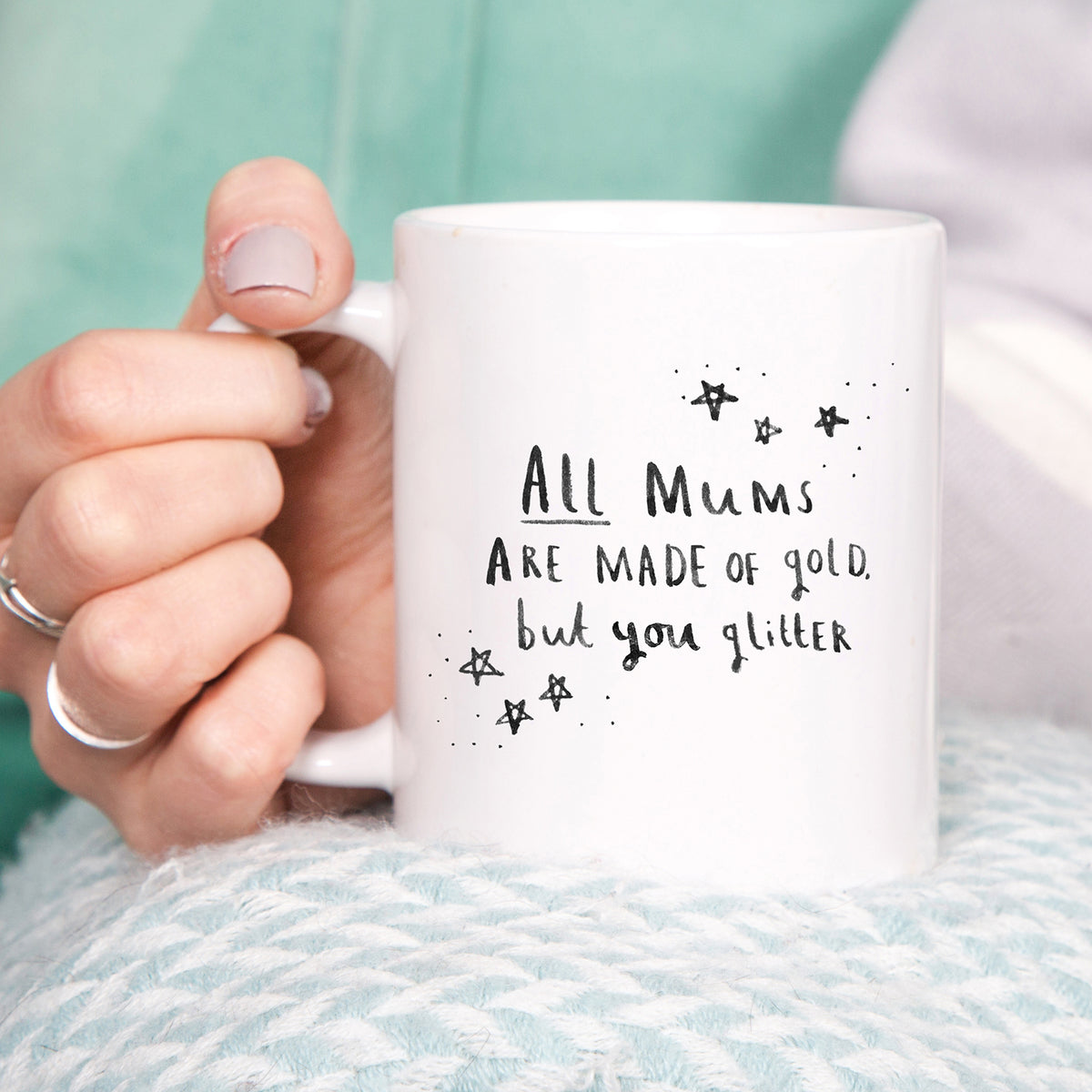 All Mums Are Made Of Gold But You Glitter' Mug