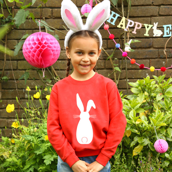 Easter Children's Bunny Rabbit Sweatshirt Jumper - Ellie Ellie