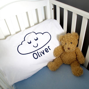 Children's Personalised Cloud Pillow Case
