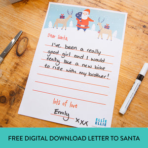 FREE Digital Download "Letter to Santa"