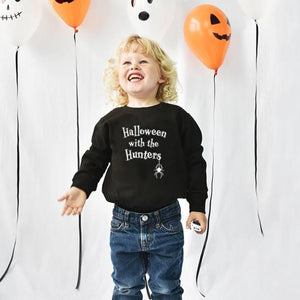 Halloween With The...' Children's Sweatshirt Jumper