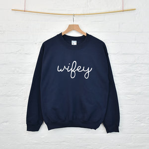 Wifey Jumper Sweatshirt
