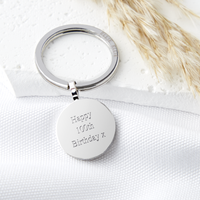 100th Birthday 1925 Farthing Coin Keyring