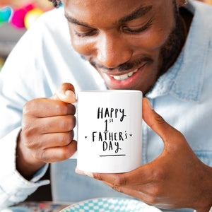 Happy 1st Father's Day Mug