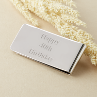 40th Birthday 1985 Penny Coin Money Clip