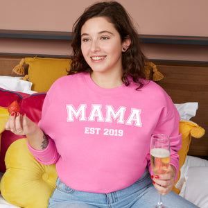 Personalised Mama Est Sweatshirt