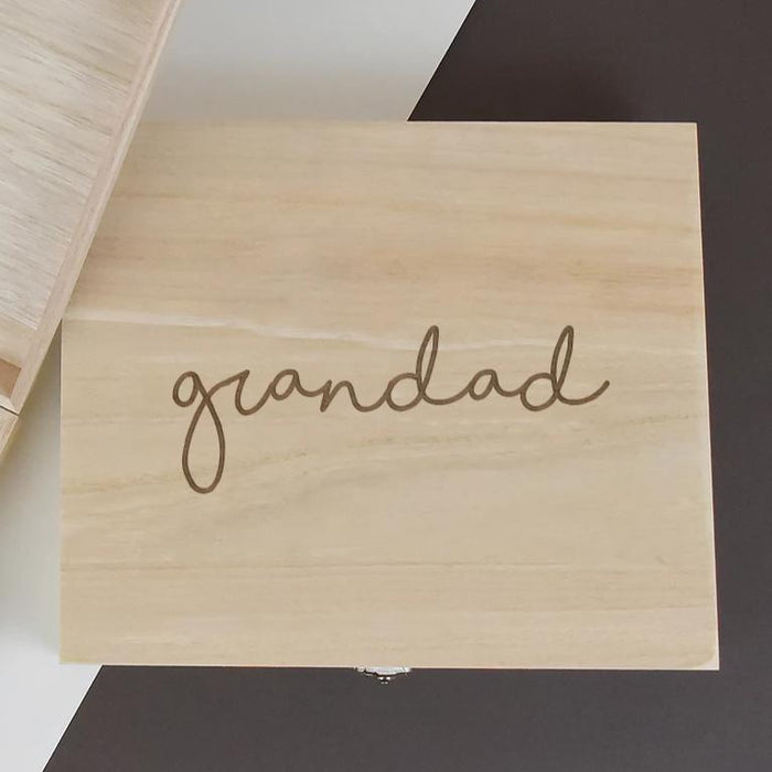 Personalised Name Wooden Watch Box