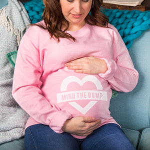 Mind The Bump' Mum To Be Maternity Sweatshirt