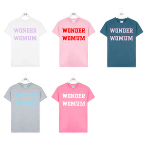 Wonder Womum' Wonder Woman Mum T-Shirt Top