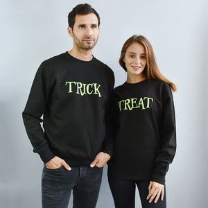 Trick' Or 'Treat' Halloween Unisex Sweatshirt Set