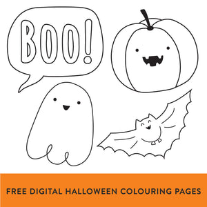 FREE Digital Download Halloween Colouring Pages