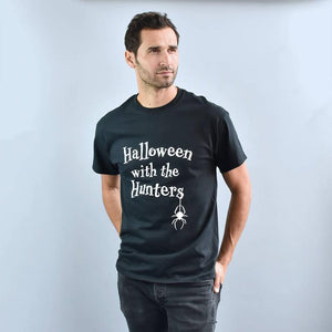 Halloween Unisex T-Shirt Personalised 'Halloween With The..'