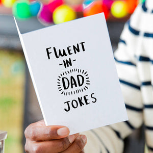 Fluent in dad jokes' Mug