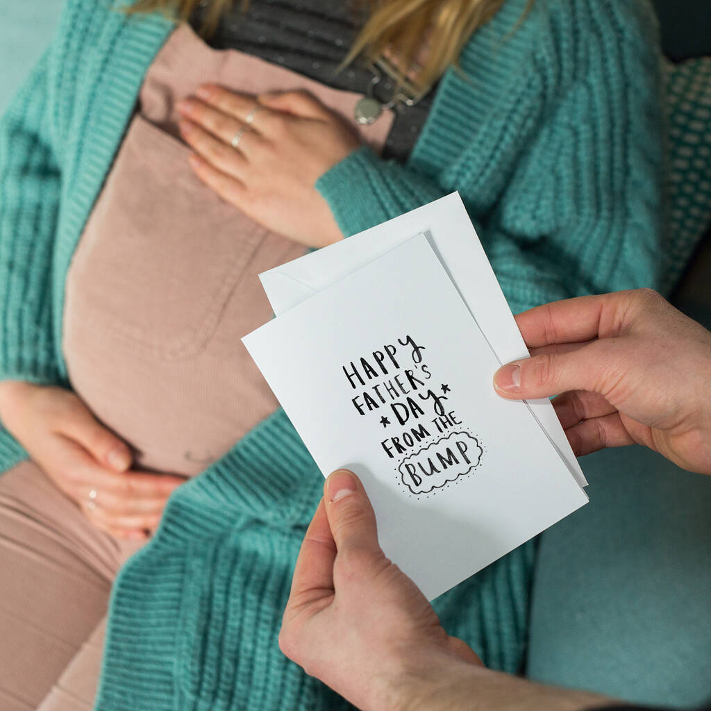 Happy Father's Day From The Bump' Coaster