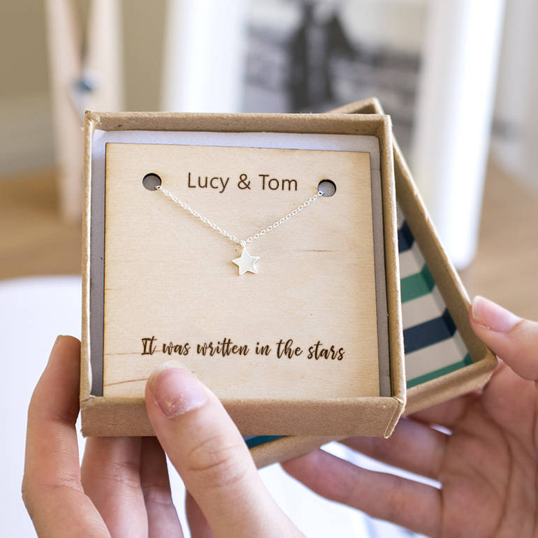 Written In The Stars' Silver Star Necklace – Ellie Ellie