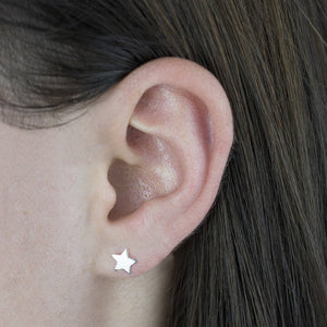 Keep Shining Bright' Star Stud Earrings
