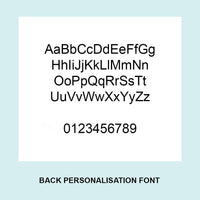 Personalised Circle Black Spot Pet ID Tag