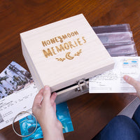 Honeymoon Memories Memory Box