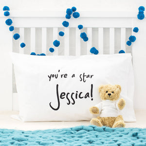Personalised Children's Special Message Pillow Case