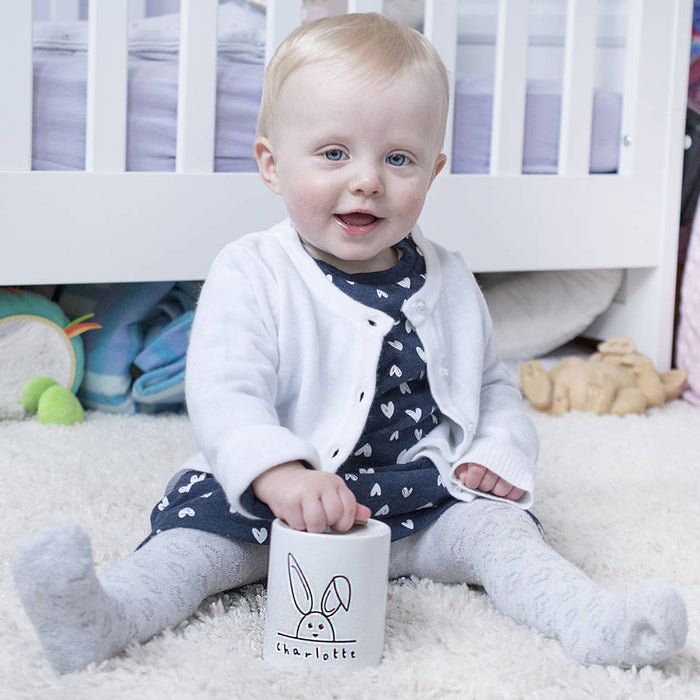 Children's Personalised Rabbit Money Box