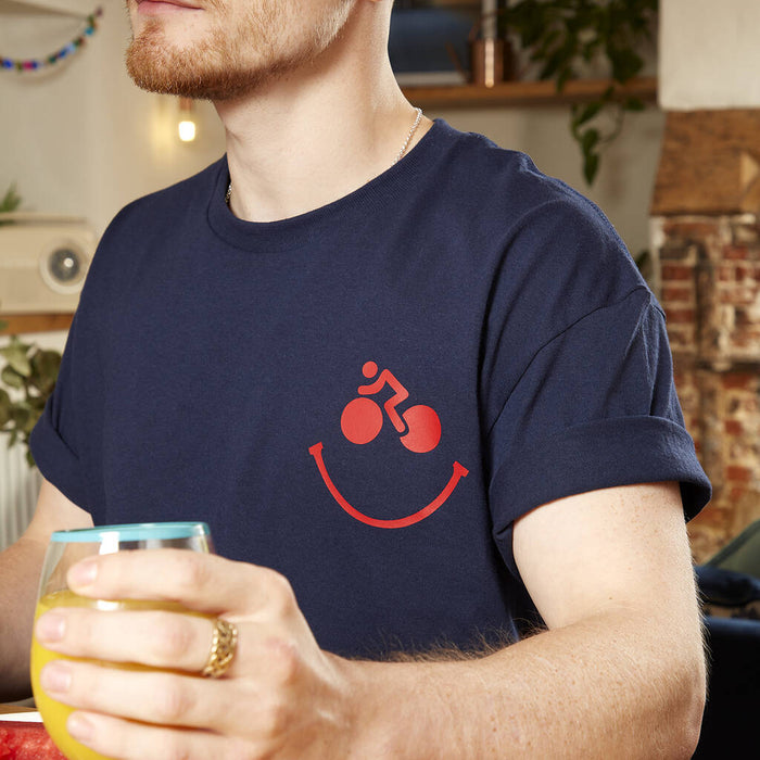 Smiley Bike Unisex  T-Shirt