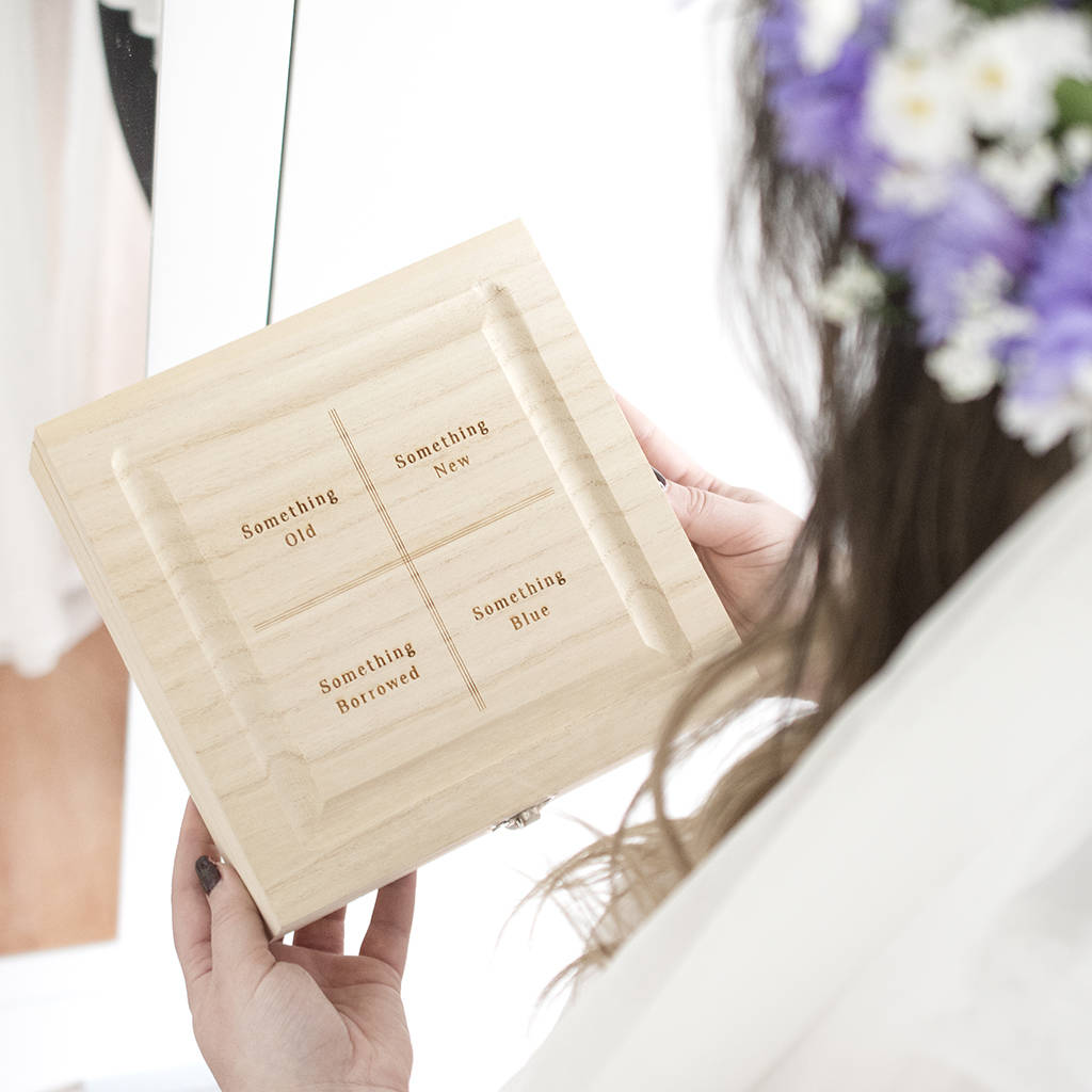 Wedding 'Something Old' Keepsake Memory Box