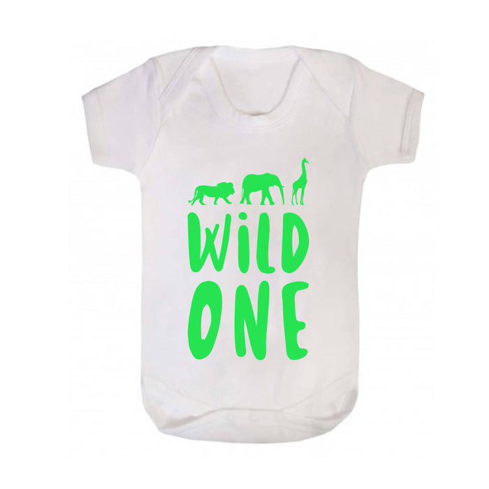 Wild One' Babies 1st Birthday T-Shirt / Baby Vest
