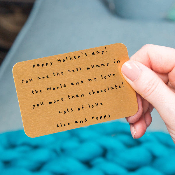Best Mum Personalised Message Purse Keepsake – Ellie Ellie