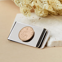 100th Birthday 1926 Farthing Coin Money Clip
