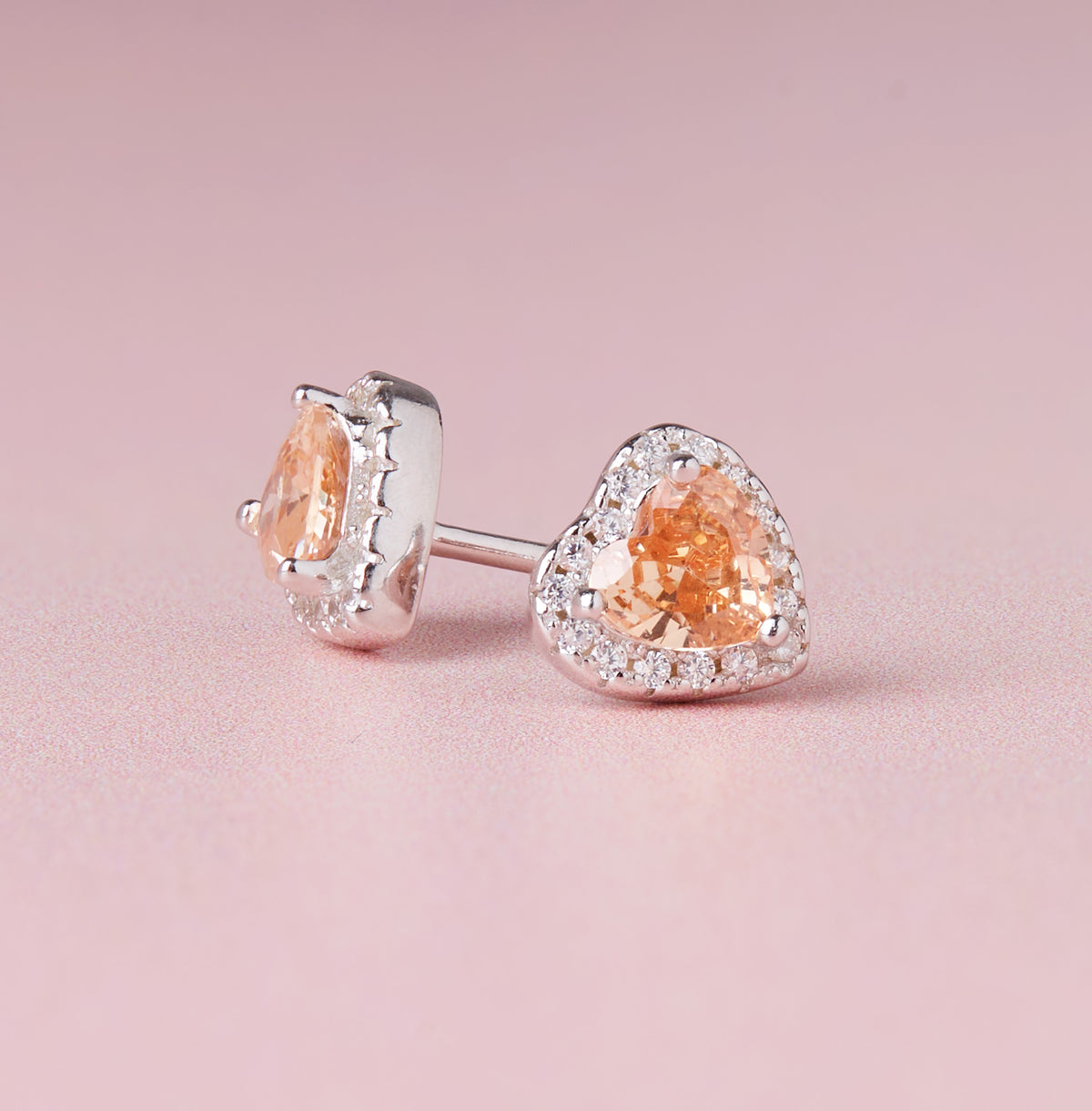 November Birthstone Earrings Citrine