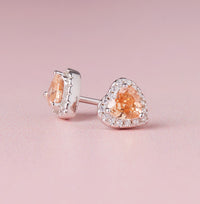 November Birthstone Earrings Citrine