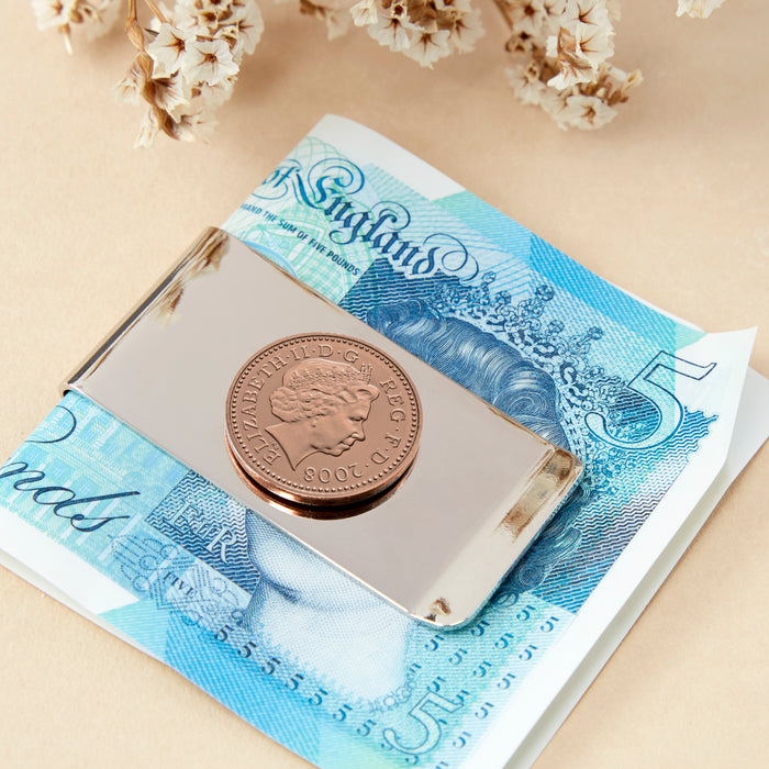 18th Birthday 2008 Penny Coin Money Clip