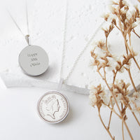 30th Birthday 1995 Five Pence 5p Necklace