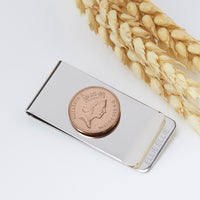 30th Birthday 1996 Penny Coin Money Clip