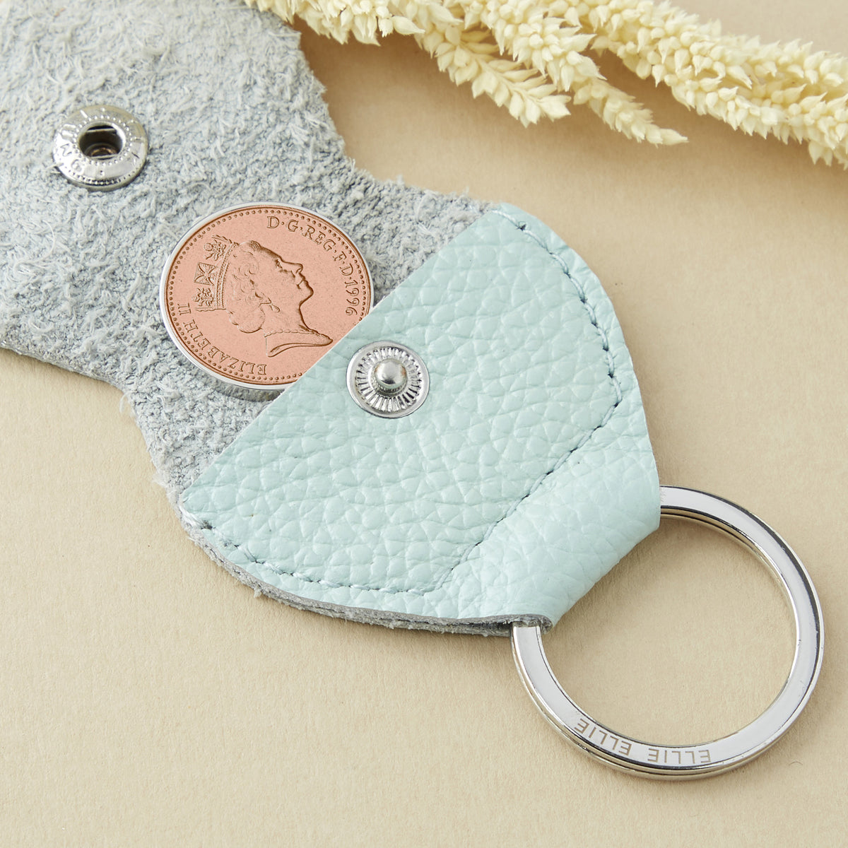 30th Birthday 1996 Penny Coin Keyring