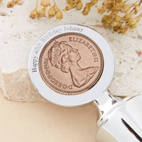 40th Birthday 1986 Penny Coin Bottle Stopper