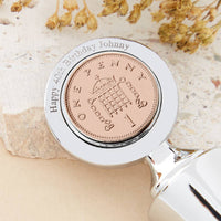 40th Birthday 1986 Penny Coin Bottle Stopper