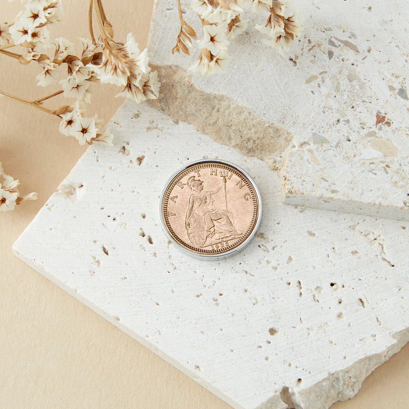 90th Birthday 1935 Farthing Keepsake Coin Token